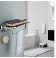 KAMAL ACC-1154 Chrome Towel Holder  (Stainless Steel)