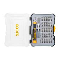 INGCO 32Pcs Precision Screwdriver Set with Case, Electronics Precision Screwdriver with 30 Bits