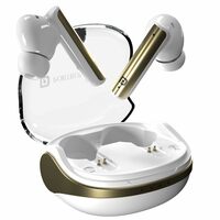 Portronics Harmonics Twins S7 True Wireless in Ear Earbuds with 35Hrs Playtime, Auto ENC, Quad Mic,13mm Driver, Touch Control, BT 5.3v, Voice Assistant, Type C Charging Port(White)