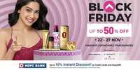 Shoppersstop Black Friday Sale : Upto 50% Off + 10% Off via HDFC Bank cards