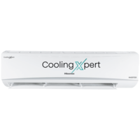 Lowest - Hisense Cooling Expert 5 in 1 Convertible 1 Ton 3 Star Inverter Split AC with Auto Cleanser (2023 Model)