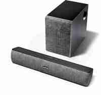 Mivi Fort S36 Soundbar With Subwoofer, 36W, 2.1 Channel, BT V5.3 Sound bar 36 W Bluetooth Soundbar (Black, 2.1 Channel)