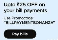 Park+ Get 5% cashback upto Rs.25 on Bill payments of minimum Rs.49 (Working on credit card payment also)