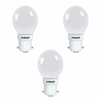 Eveready 0.5-Watt LED Deco Bulb (White and Pack of 3)