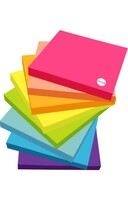 OFIXO reative Colorful 400 Sheets Memo Pad Note N Times Post Note Paper Free Stickers Post Sticky Notes Stationary 