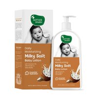 Mother Sparsh Milky Soft Baby Lotion with Milk Protein, Coconut Oil & Shea Butter | For 24Hrs Moisturization | 200ml