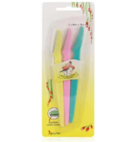 ragni Eyebrow, Neck, Face, Upper Lips as well as Unnecessary Hairs Elsewhere Shaping Trimmer Shaper Shaver Disposable Razor Tool (Pack of 3) Strips (3 Strips, Set of 3)  (Pack of 3)