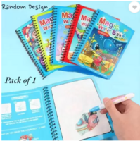 FlyTouch Colourful Writing Magic Water Drawing Book Doodle Book With Magic Pen