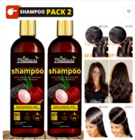 (Pack of 2) Phillauri Onion Hair Shampoo for Hair Fall Control and Anti Dandruff (Pack 2)  (200 ml)