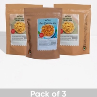 Evolve Snacks Oats Chips Combo 3 x100gm each (300gm)