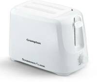 Crompton ACGPT-SUNBROWNC 700 W Pop Up Toaster (White)
