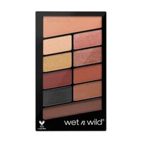 Wet n Wild Color Icon 10 Pan Palette, Eyeshadow Palette with 10 Bright and Matte Eyeshadow Colors for the Day and Night, My Glamour Squad (Multicolor), Matte Finish-10 Grams