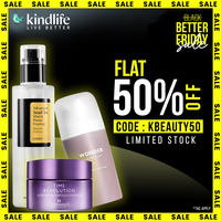 Kindlife Black Better Friday sale : Upto 50% Off Personal beauty products