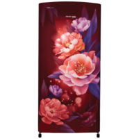 VOLTAS beko 173 Litres 2 Star Direct Cool Single Door Refrigerator with Stabilizer Free Operation (RDC205D / S0PWR0M0, Peony Wine)