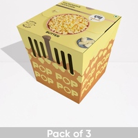 4700BC Microwave Pop Box, Butter Popcorn - Pack of 3