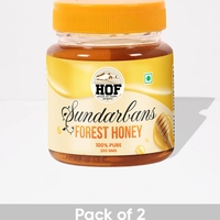Bevzilla House of Farms Sundarbans Wild Forest Honey - 2 x200gm each (400gm)