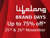 Amazon Lifelong Brand Days upto 75% off on Fitness accessories & More (25th to 26th Nov)