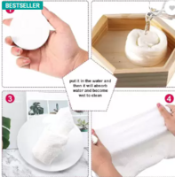 NE Soft Magic Coin Tissue Wipes Facial Tissues, Magic Napkin Expands With Water (20 Pcs)  (20 Tissues)