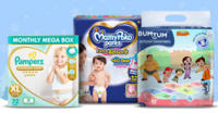 Amazon Baby Winter Essentials Sale - Upto 70% Off on Diaper & More