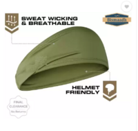 Bismaadh Mens Headband - Sports Running Sweat Head Band - Athletic Workout Sweatbands Hair Band for Exercise, Basketball, Gym, Yoga, Cycling, Tennis, Football - Performance Stretch Hairband & Moisture Wicking Head Band