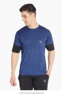 CHKOKKO Men's Round Neck Half Sleeves Regular Dry Fit Gym Sports T-Shirt