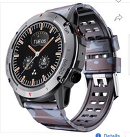 Ambrane Crest 1.39 inch round display 360*360 High Resolution with BT Calling Smartwatch on Flipkart