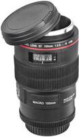 Zenko Camera Lens Cup 350ml , EF Macro 100mm Thermos Travel Coffee with bag Stainless Steel Coffee Mug 