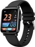 Helix METALFIT 2.0 smartwatch with Bluetooth Calling, 1.5" HD IPS Full-Touch Display, SPO2, Body Temperature & BP Measurement, 20 Sports Modes and Unlimited Watch Faces