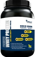 [50% Coupon] Premium Whey Protein | 2.2lbs/1kg (Rich Chocolate) - 33 Serving - Zero Fats & Sugar