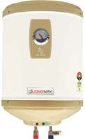 Longway Superb 15 ltr with Free Installation Kit Automatic Storage Water Heater with Multiple Safety System & Anti-Rust Coating 5 Star Rated (Ivory, 15 Ltr, Pack of 1)