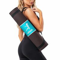 Vifitkit 6mm Anti-Skid EVA+TPE Yoga Mat with Carry Bag for Home Gym & Outdoor Workout