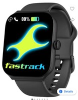 Fastrack Revoltt FS1 Max|Biggest 1.95'' UltraVU Curve Display|BT Calling|100+ Multisports Smartwatch