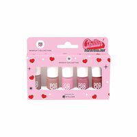 MyGlamm POPxo Makeup Collection Glossy Finish, Chillin' Mini Nail Kit, Paraben Free, Long Lasting Formula, 5 in 1 Combo 