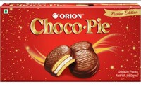 68 coupon - Orion Choco Pie Premium Chocolate Gift pack (20 pies)| Diwali gift pack