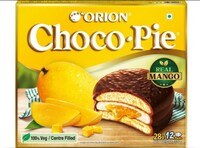 45 coupon - ORION Mango Choco Pie (12pies)|centre-filled chocolate biscuit