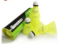 30% Coupon - Senston Nylon Badminton Shuttlecocks Sports Birdies Shuttlecock 6PCS for Outdoor Indoor Sports Activities - Yellow