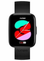 NUMBER XTRO1 Smart Watch, 1.69", Industry's Slimmest Watch, Full Touch Display, 100+ Watch face, Calling Alerts, Heart Rate, SPO2, IP68, 7 Days Battery, Steps & Sleep Tracker, Lightweight (Gold) [Apply 50% off Coupon]