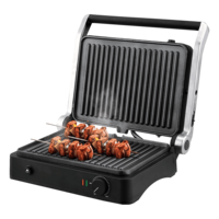 Lowest - WARMEX 2000W 4 Slice Sandwich Maker with Over Heating Protection (Black)