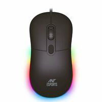 Ant Esports GM40 Wired Optical Gaming Mouse with RGB LED, Lightweight and Ergonomic Design, DPI Upto 2400, Compatible with Windows and Mac