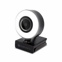 ZEBRONICS Zeb-Ultimate Star webcamera with 5P Lens 1920x1080 Full HD Resolution with Built-in mic Apply 40% coupon 