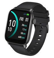 GIONEE STYLFIT GSW5 Pro Smartwatch with 1.69 (4.29 cm) Full Touch Display,SpO2 & 24/7 Heart Rate Monitoring, 100+ Watch Faces, IP68, Sports & Sleep Tracking(Matte Black)