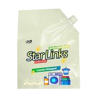 Starlinks Organic NATURAL Baby Laundry Liquid Detergent |NO-FRAGRANCE| NO- Enzyme| Bio Degradable| Safe for Baby Cloths and delicate Fabrics| For Hand wash and machine wash- pouch - 900 ml - 1No