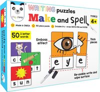 Play Panda Make and Spell Type 2-150 Piece Spelling Puzzle 