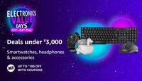 Amazon Electronics Value Days Upto 75% Off + Extra 10% Bank Offer (1st - 4th Dec)