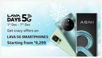 Amazon Lava Days Upto 35% Off + Extra Bank Offer (1st -7th Dec)
