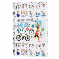 Amazon Brand - Solimo Sports Slam A5 Size Hardbound Notebook | 80 GSM | 192 Pages (140 X 210 mm)