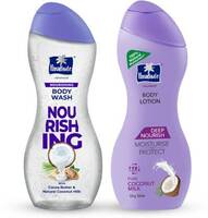 Parachute Advansed Skin Loving Summer Duo, Nourishing Shower Gel & Deep Nourish Body Lotion  (2 Items in the set)
