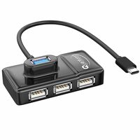 Quantum 4 Port USB C hub (Type C to 4 USB-A Ports)