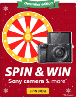 Spin and Win ₹10-20 or Lucky Draw | Amazon Funzone 