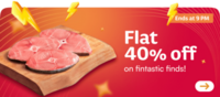 Licious - Get Flat 40% off on Fish & Seafood (till 9PM) + 10% Slice Spark